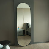 Espejo Ovalado Elisa Marco Metálico