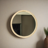 Espejo Circular Emma Marco Madera